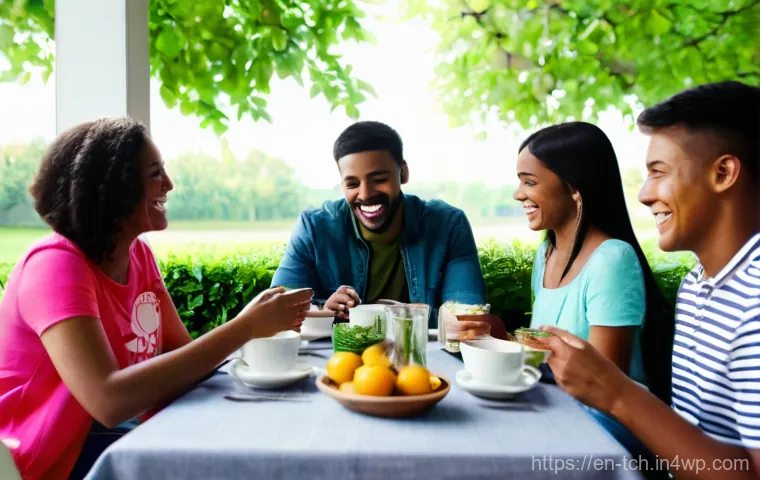 스마트폰과 테크노웰빙의 연관성 - Prompt 1: Mindful Moments – A Digital-Free Gathering**